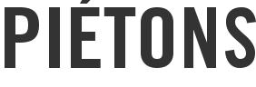 Piétons